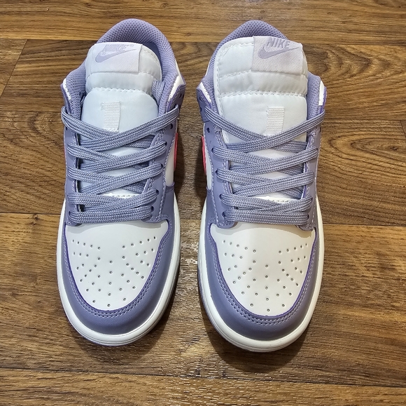 Nike Dunk Low Indigo Haze Coral Chalk Pink Purple - Picture 4 of 9